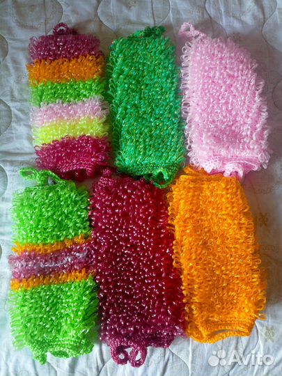 Мочалка ручной работы