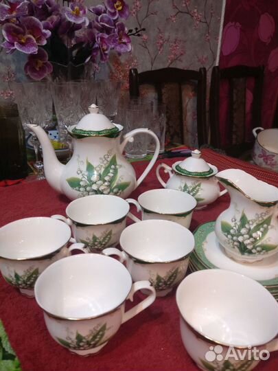 Сервиз чайный фарфоровый Lefan England collection