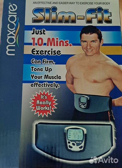 Пояс массажный миостимулятор слимфит
