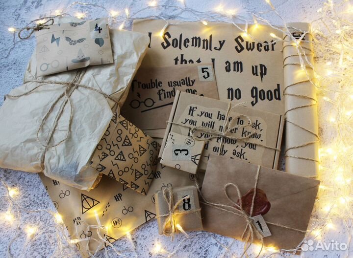 Адвент-календарь Гарри Поттер на 10 дней подарок