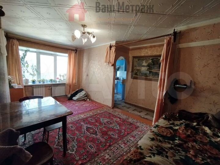 3-к. квартира, 40,8 м², 2/5 эт.