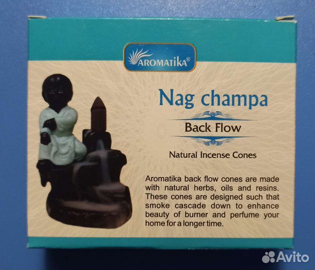 Благовония пули(конусы, стелющийся дым)