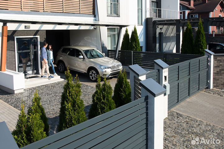 Ворота гаражные Алютех