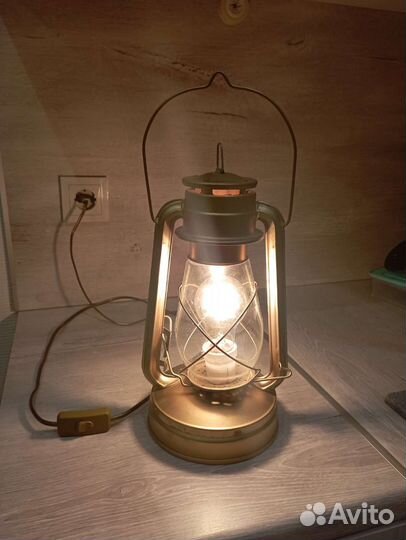 Керосиновая лампа летучая мышь ретро светильник