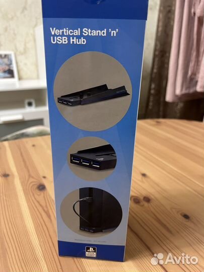 Вертикальный стэнд usb hub PS4