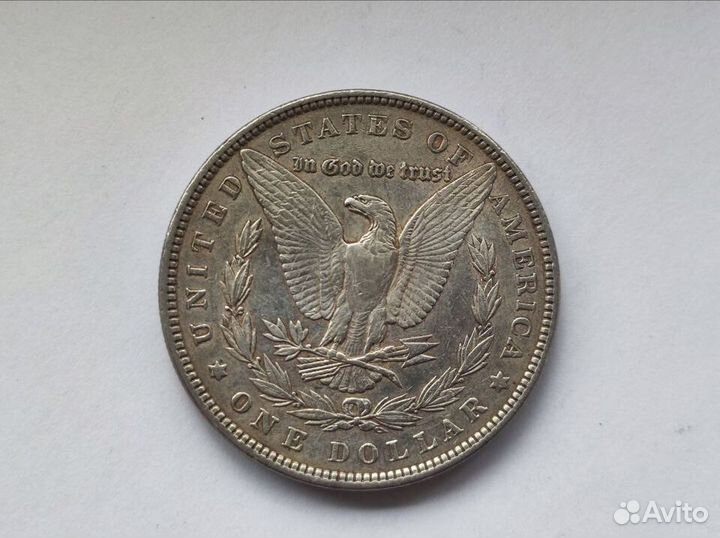 1 Доллар Моргана 1886 Филадельфия