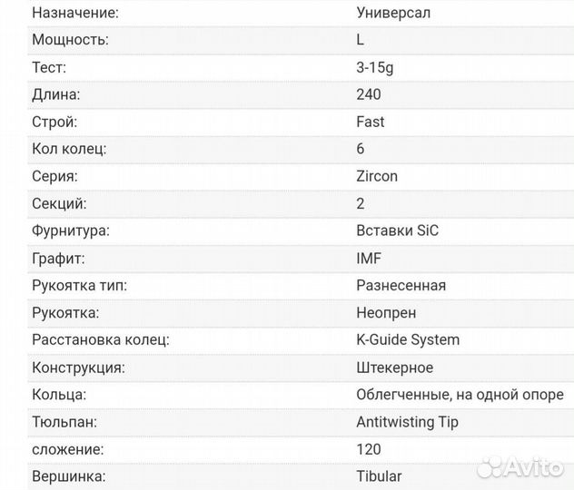 Спининг Maximus Zircon24L