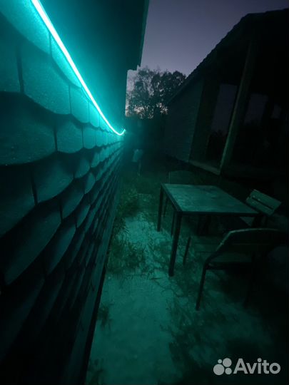 Неоновая лента на пульте управления. 5 метров