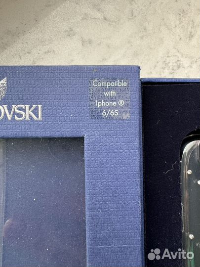 Чехол на телефон iPhone 6/6S swarovski