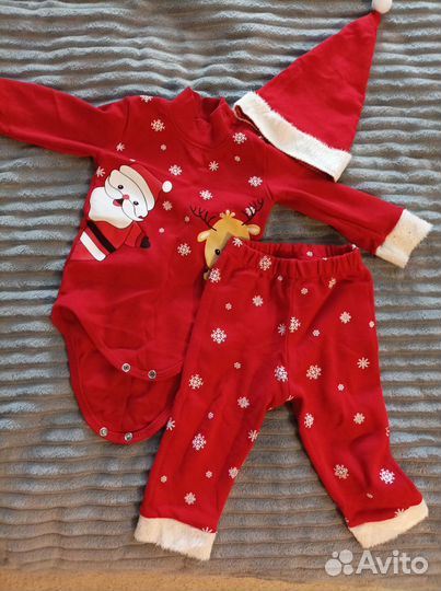 Костюм санты детский