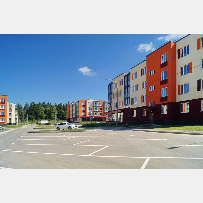 1-к. квартира, 40,9 м², 1/4 эт.