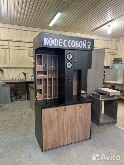 Кофейня самообслуживания, кофейная стойка