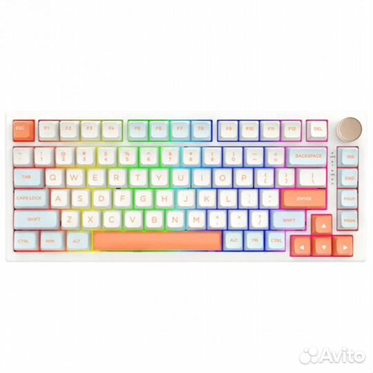 Клавиатура VGN N75RGB Jelly Orange Linear 677877