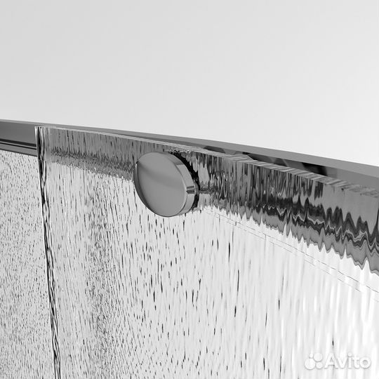 Душевой уголок Niagara Nova NG-3627-34 100х100 стекло шиншилла/профиль хром