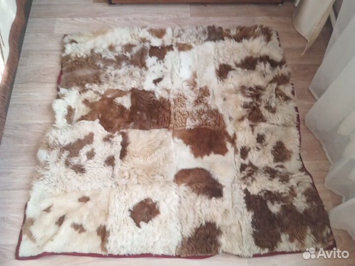 Коврик из натуральной овчины