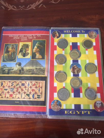 Монеты и марки Египта