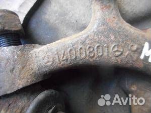Кулак поворотный передний левый Mercedes Benz W14