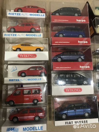 Модели иностранных авто от Herpa Wiking 1:87 H0