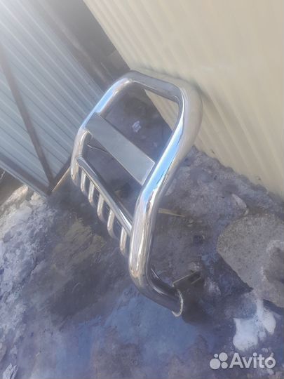 Кенгурятник на mitsubishi pajero