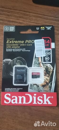 Sandisk extreme pro 64gb