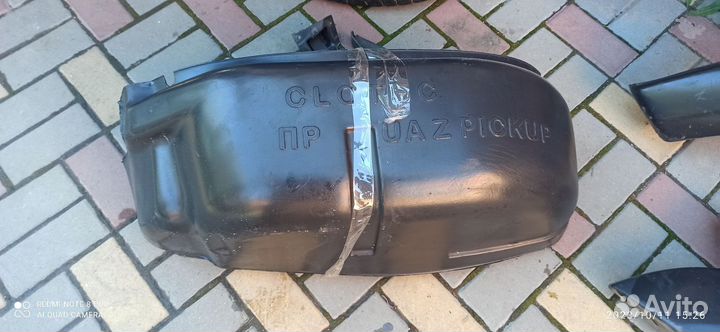 Задний бампер УАЗ patriot