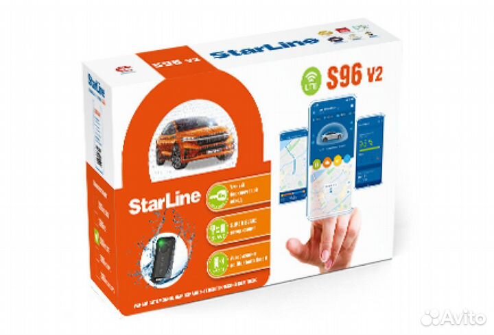 Сигнализация Starline S96v2 BT 2CAN+4LIN 2SIM LTE