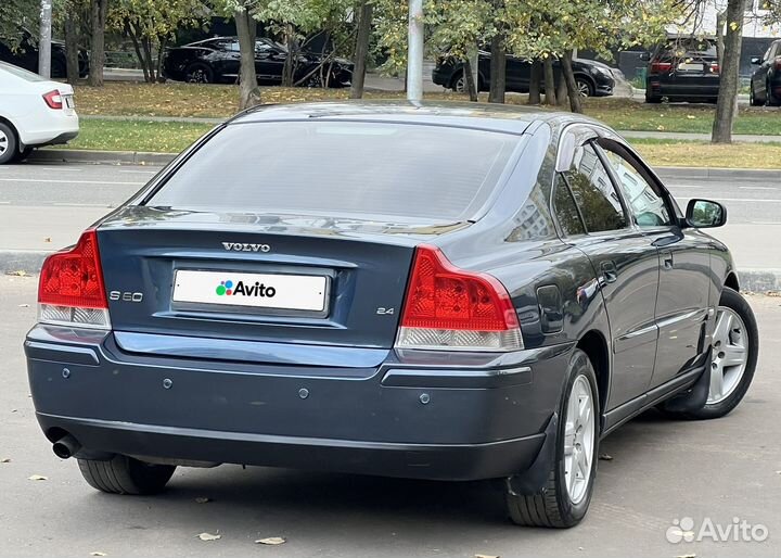 Volvo S60 2.4 AT, 2004, 295 000 км