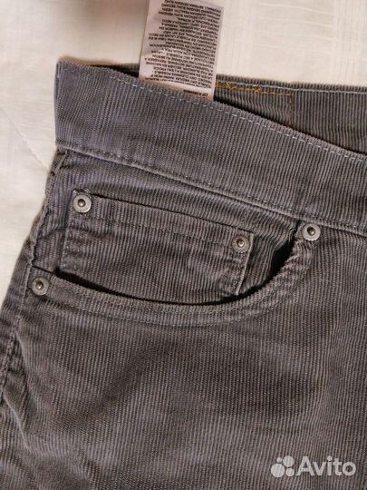 Джинсы Levis 514,микровельвет Оригинал