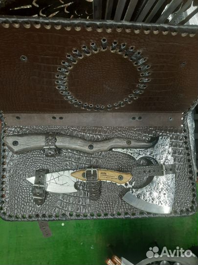 Топор Сварог чехол натуральная кожа