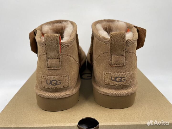 Угги Ugg Ultra Mini Zip Chestnut