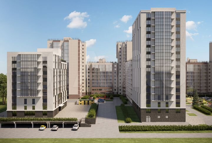 1-к. квартира, 32,2 м², 2/15 эт.