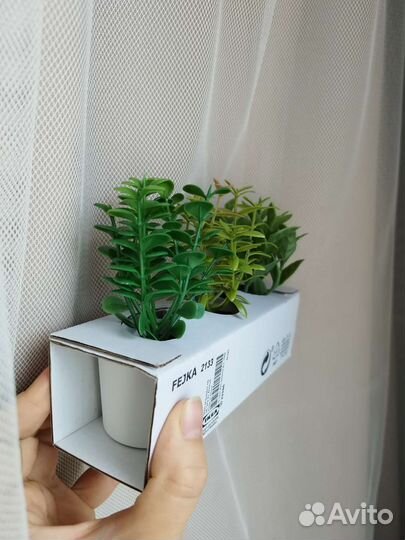 Икеа Цветы искусственные фейка 5 см 3 шт