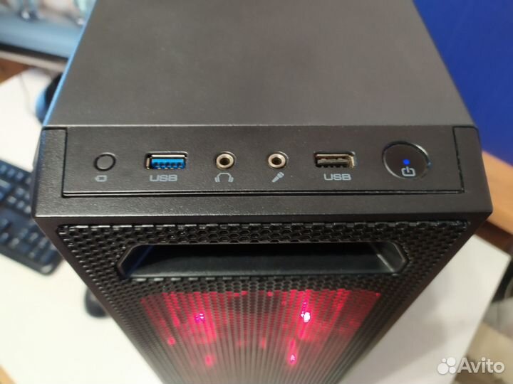 Игровой пк Intel (6/12 ядер) 16G DDR4\SSD\Видео 8G