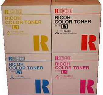 Тонер ricoh L1 (C, M, Y, K) для Aficio 6513
