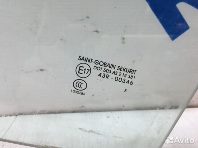 Стекло передней двери лев mazda 6 GG 2.0 мт седан