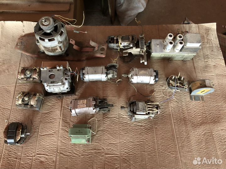 Электродвигатели для бытовой техники б/у