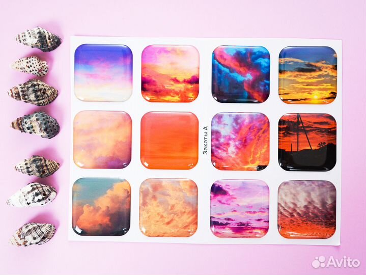 Стикеры 3д оптом