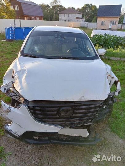Mazda CX-5 2.5 AT, 2015, битый, 90 000 км