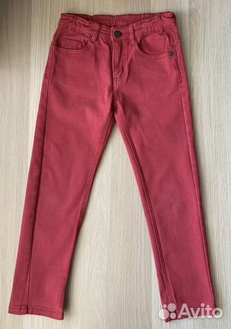 Джинсы рубашка футболка (разм.122)