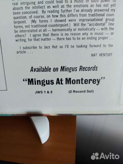 Charles Mingus LP jazz