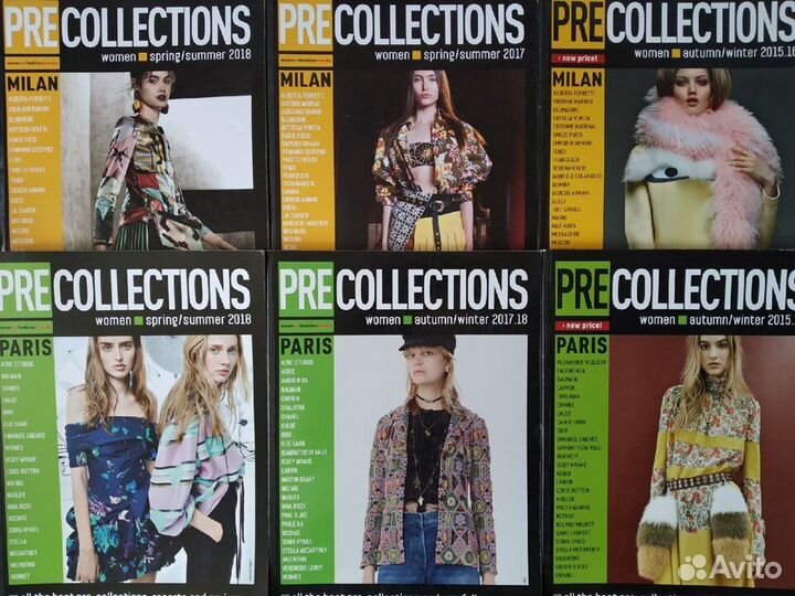 Мода каталоги:Previous, Precollections 2014-2021г