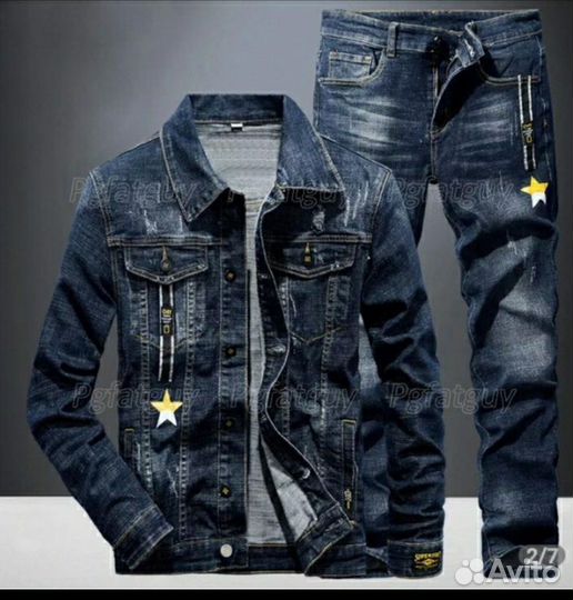 Куртка мужская джинсовая
