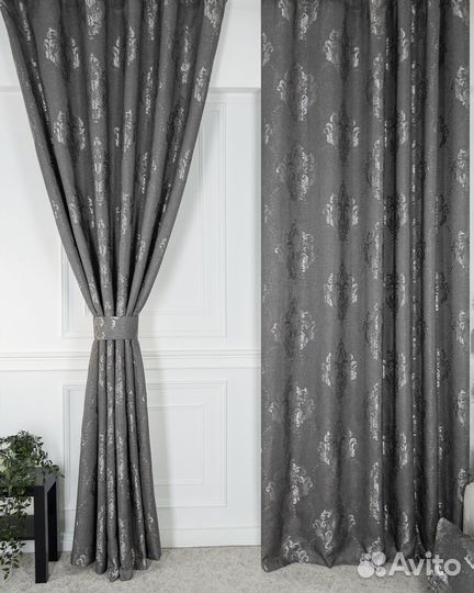 Шторы Ренессанс графит