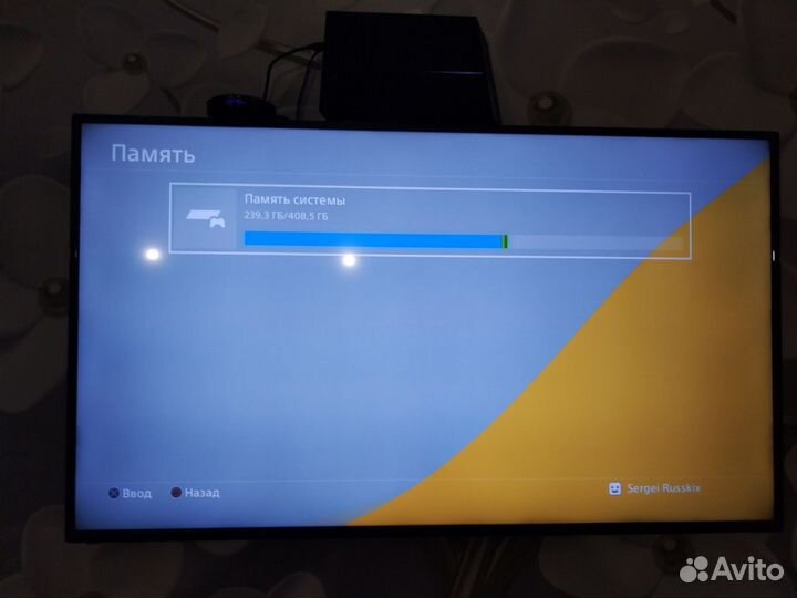 Игровая приставка sony ps4