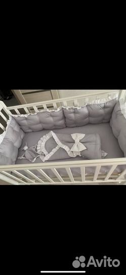 Бортики в детскую кроватку