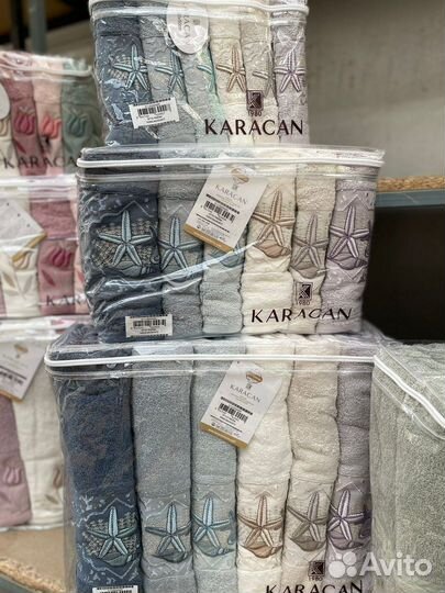 Набор махровых полотенец