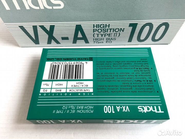 Аудиокассеты кассеты That's (Thats) VX-A 100