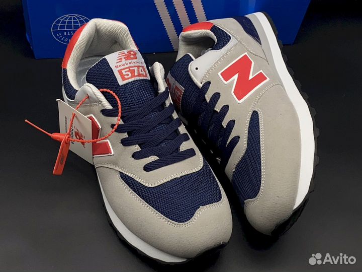 Мужские серые кроссовки New Balance