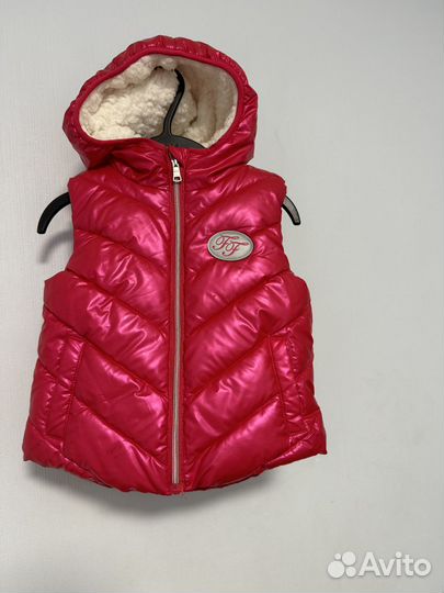 Жилет с мехом рост 92