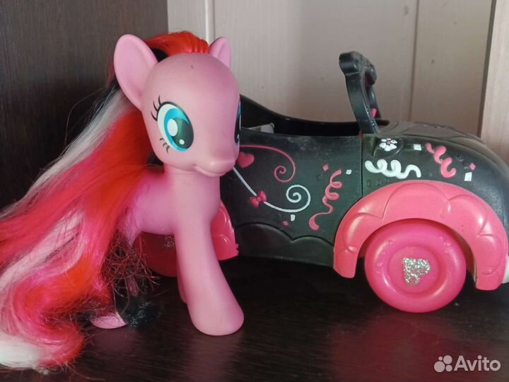 My Little Pony Пинки Пай с машиной/обмен